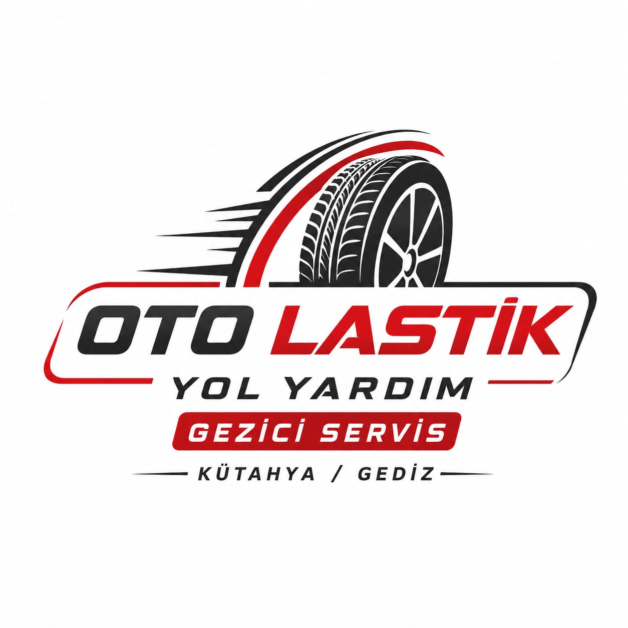Oto Lastikçi Şerif Logo