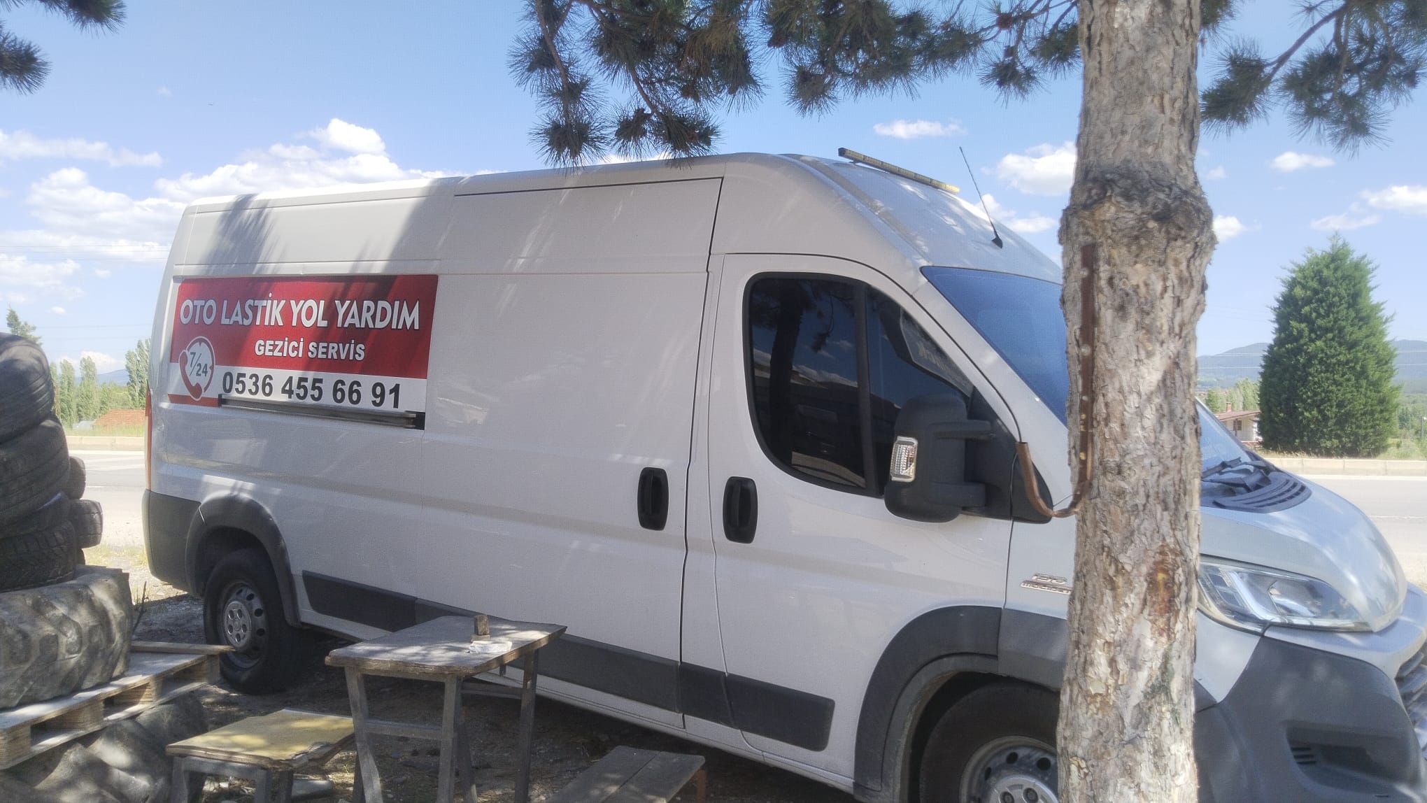 Oto Lastik Yol Yardım Gezici Servis Aracı Gediz